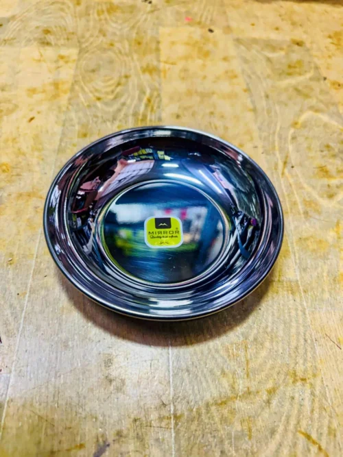 MIRROR DAHI VADA PLATE (NO.7)