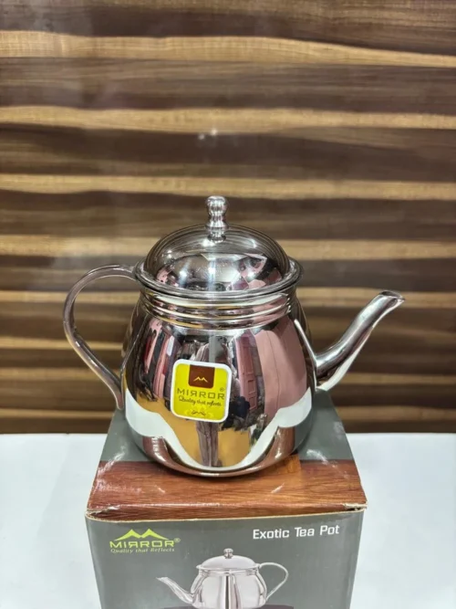 MIRROR EXOTIC TEA POT (LARGE)