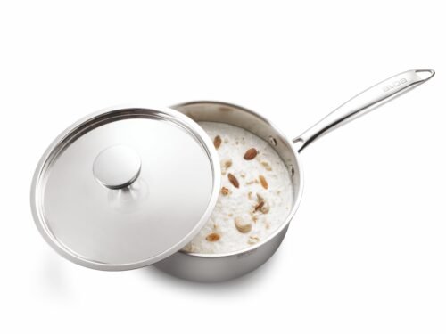 ALDA PRIMERO TRI-PLY SS SAUCE PAN WITH LID 18CM (2.0L)