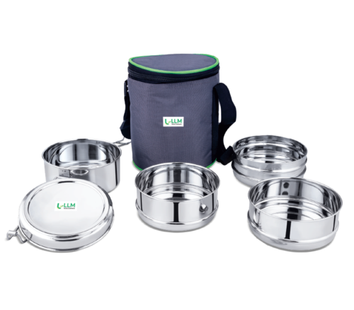 LLM LUNCH BOX – JET 4 LAYER (SMALL)