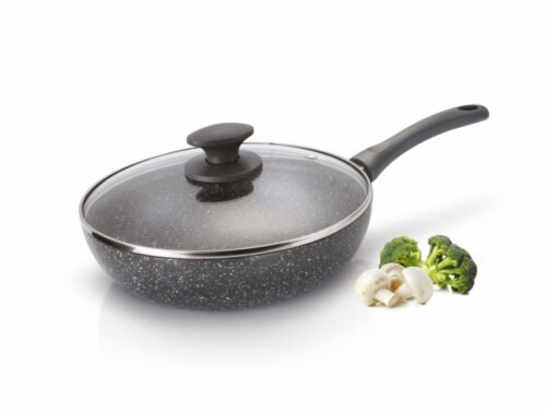 ALDA MARBELLO PREMIUM NON STICK FRY PAN WITH LID 24CM