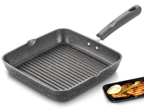 ALDA MARBELLO PREMIUM NON STICK GRILL PAN 24CM