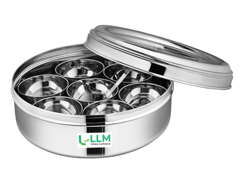 LLM MASALA DABBA WITH SS LID (NO. 1)