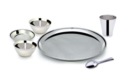 MIRROR 36 PCS PLAIN KANCHANBOGI DINNER SETS