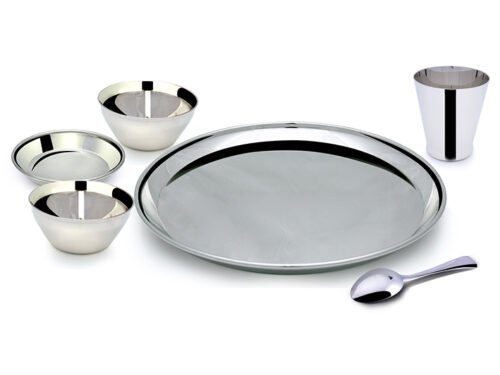 MIRROR 36 PCS PLAIN KANCHANBOGI DINNER SETS
