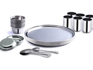 MIRROR 36 PCS PLAIN ROYALE DINNER SETS