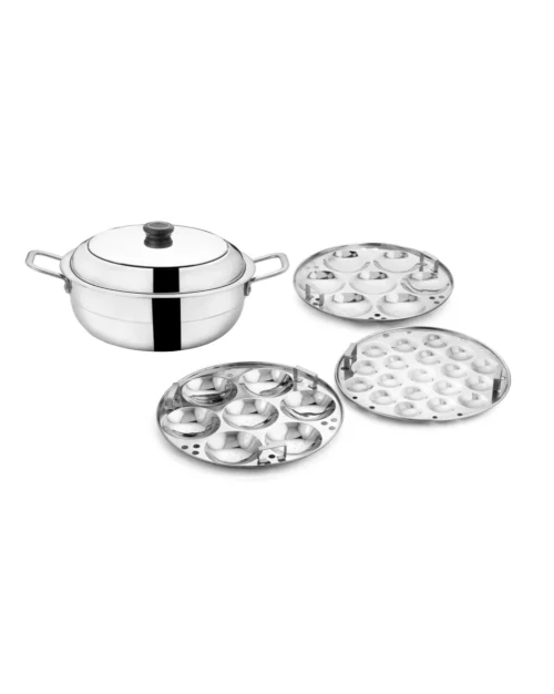 KESARIYA TRIPLY MULTI KHADAI LID (28 CM)