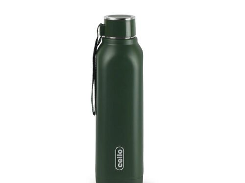 CELLO W/B-PURO STEEL X ROYCE 600ML GREEN