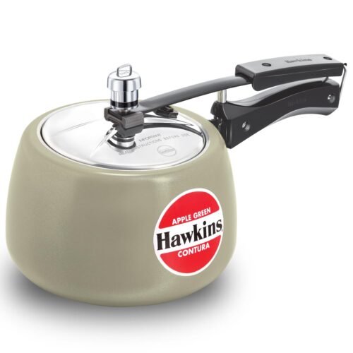HAWKINS COOKER CEAMIC COATER CONTURA GREEN 3LTR