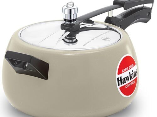 HAWKINS COOKER CEAMIC COATER CONTURA GREEN 5LTR