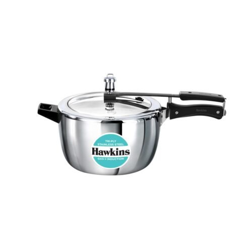 HAWKINS COOKER TRI-PLY WIDE 7LTR