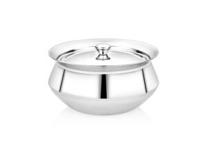 KESARIYA 14.5 CM/ 0.9 LTR BULLET HANDI WITH LID