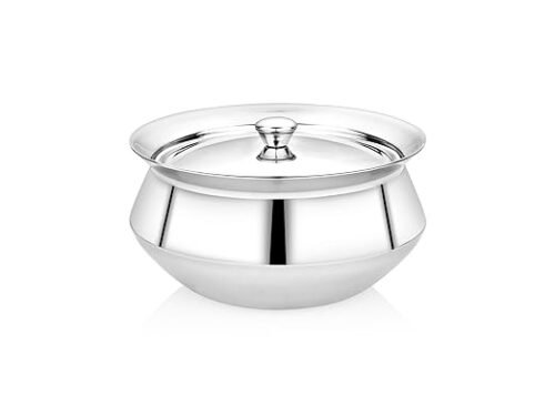 KESARIYA 14.5 CM/ 0.9 LTR BULLET HANDI WITH LID