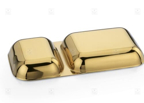 KESARIYA GOLD 2 IN 1 PLATE