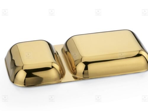 KESARIYA GOLD 2 IN 1 PLATE