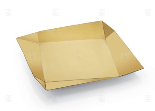 KESARIYA SMALL GOLD CRYSTAL PLATE