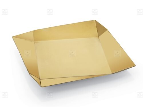 KESARIYA BIG GOLD CRYSTAL PLATE