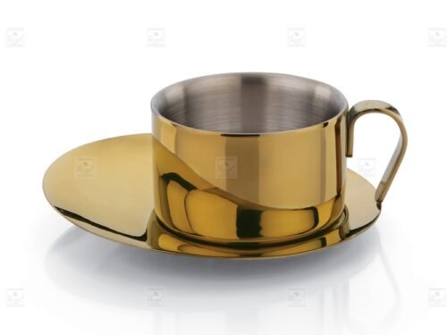 KESARIYA GOLD CUP AND SAUCER
