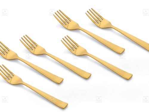 KESARIYA GOLD BABY FORK