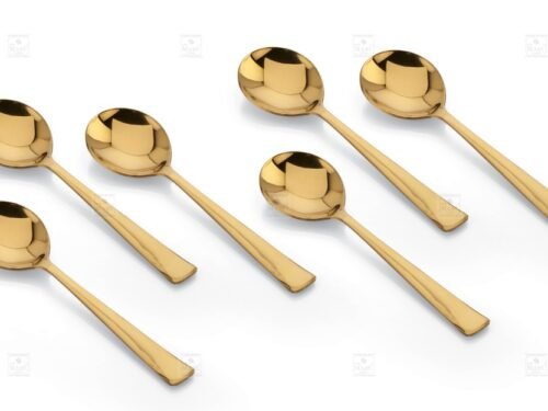 KESARIYA GOLD DESSERT SOUP SPOON