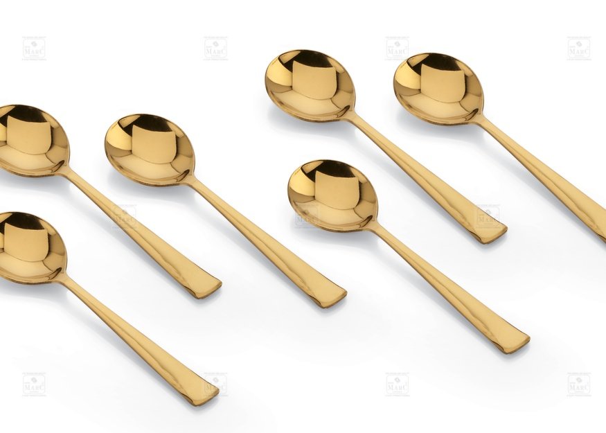 KESARIYA GOLD DESSERT SOUP SPOON
