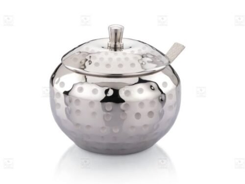 KESARIYA 5.5CM STEEL GHEEPOT HAMMERED