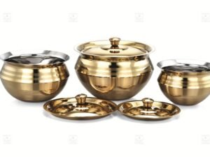 KESARIYA GOLD HANDI SET