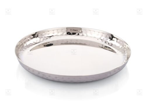 KESARIYA 12 INCHES RICE PLATE HAM SET