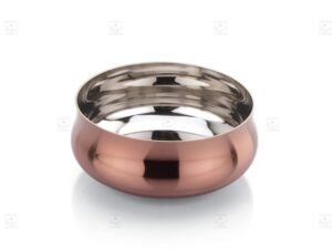 KESARIYA ROSE GOLD BULGING KATORI