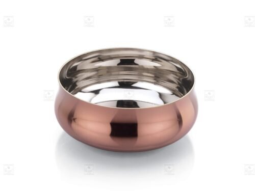 KESARIYA ROSE GOLD BULGING KATORI
