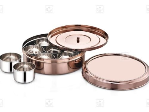 KESARIYA 20.5CM ROSE GOLD MASALA DHABA