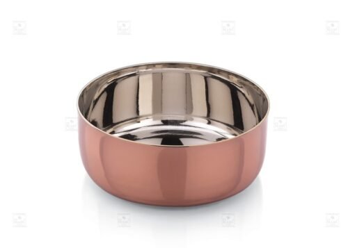 KESARIYA ROSE GOLD STRAIGHT KATORI