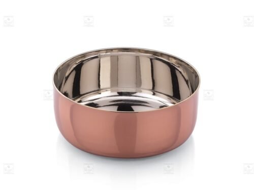 KESARIYA ROSE GOLD STRAIGHT KATORI