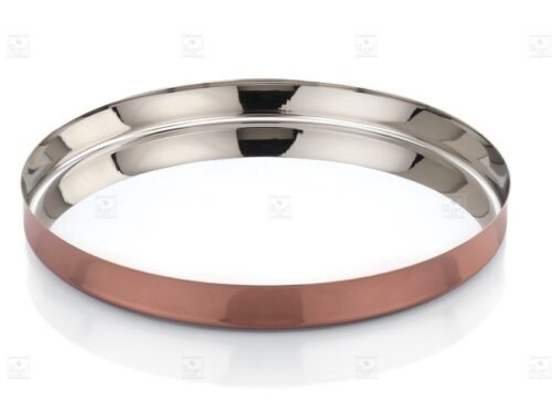 KESARIYA ROSE GOLD STRAIGHT THALI