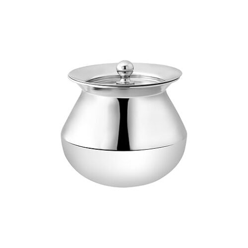 KESARIYA 11.5 CM/ 800 ML SARGAM HANDI WITH LID