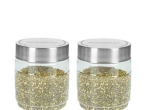 VARMORA STORE N STACK SS - SQUARE 1050 ML SET OF 2