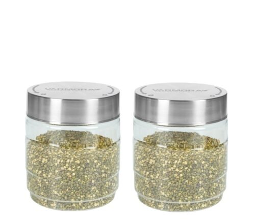 VARMORA STORE N STACK SS - SQUARE 1050 ML SET OF 2