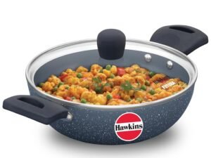 HAWKINS NONSTICK DEEP KADHAI CERAMIC W/L 20CM