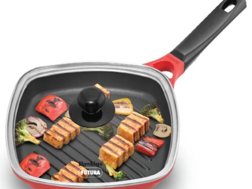 HAWKINS GRILL PAN DIE-CAST COOKWARE W/L 26CM