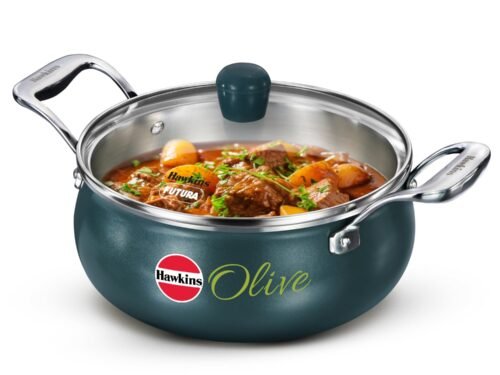 HAWKINS HANDI OLIVE PRO TRI-PLY SS 20CM