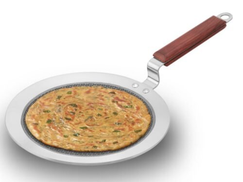 HAWKINS NON STICK PARATHA TAVA TRI-PLY SS 24CM