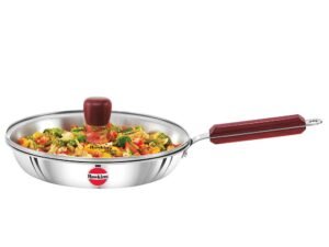HAWKINS FRYING PAN TRI-PLY SS W/L 24CM