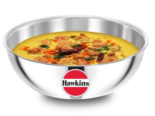 HAWKINS METRO KADHAI TRI-PLY SS 26CM