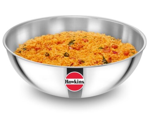 HAWKINS METRO KADHAI TRI-PLY SS 30CM