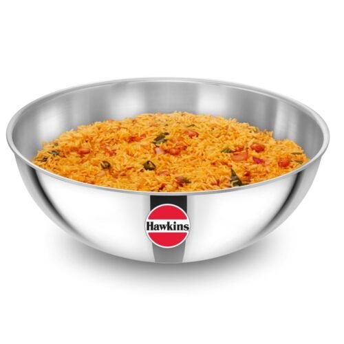 HAWKINS METRO KADHAI TRI-PLY SS 30CM