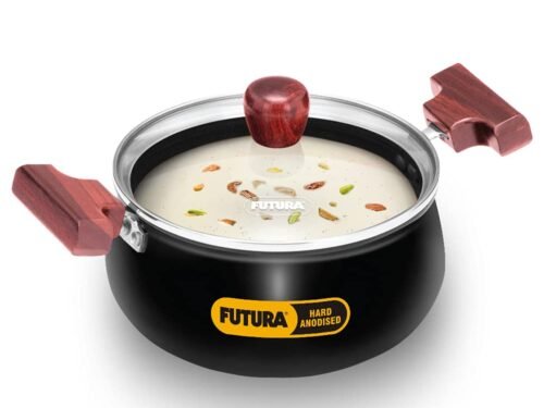 HAWKINS FUTURA COOK N SERVE HANDIS W/GLASS LID 16CM