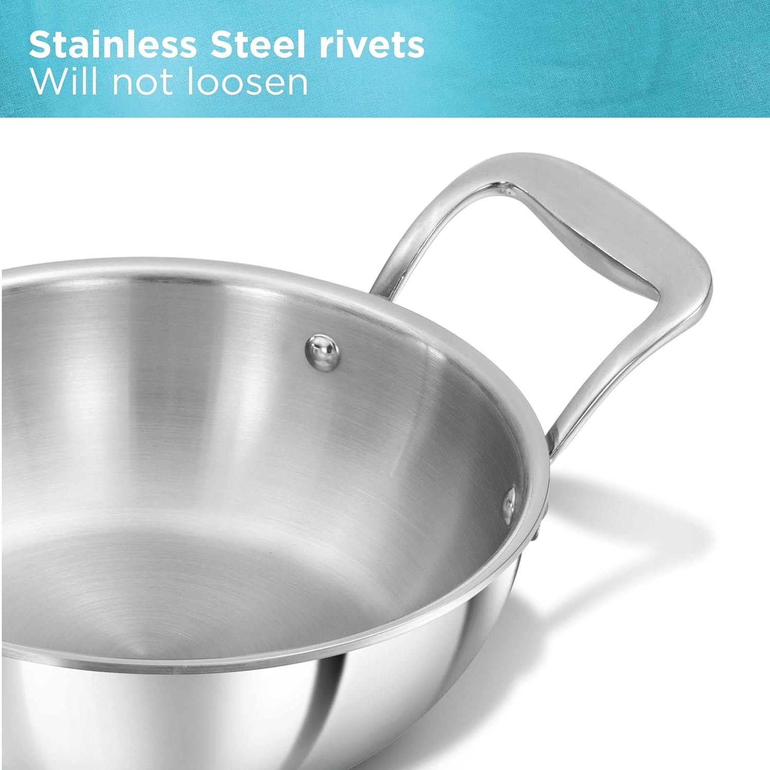 HAWKINS DEEP-FRY PAN PRO TRI-PLY 22CM - Image 7