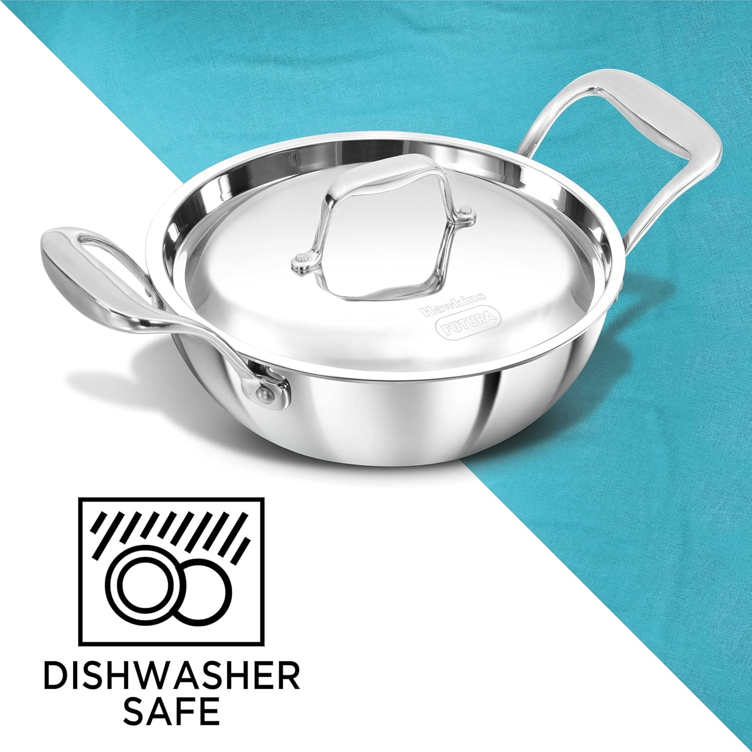 HAWKINS DEEP-FRY PAN PRO TRI-PLY 22CM - Image 8