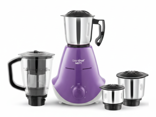 GREENCHEF MISTY MIXER GRINDER – 4 JAR COMBO (600W)