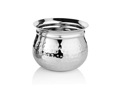 KESARIYA 17.5 CM/ 2.5 LTR HAMMERED MADRASI HANDI